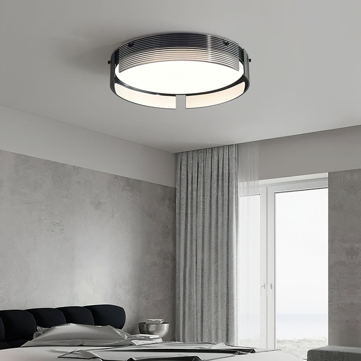 Stripe Brass Ceiling Lamp
