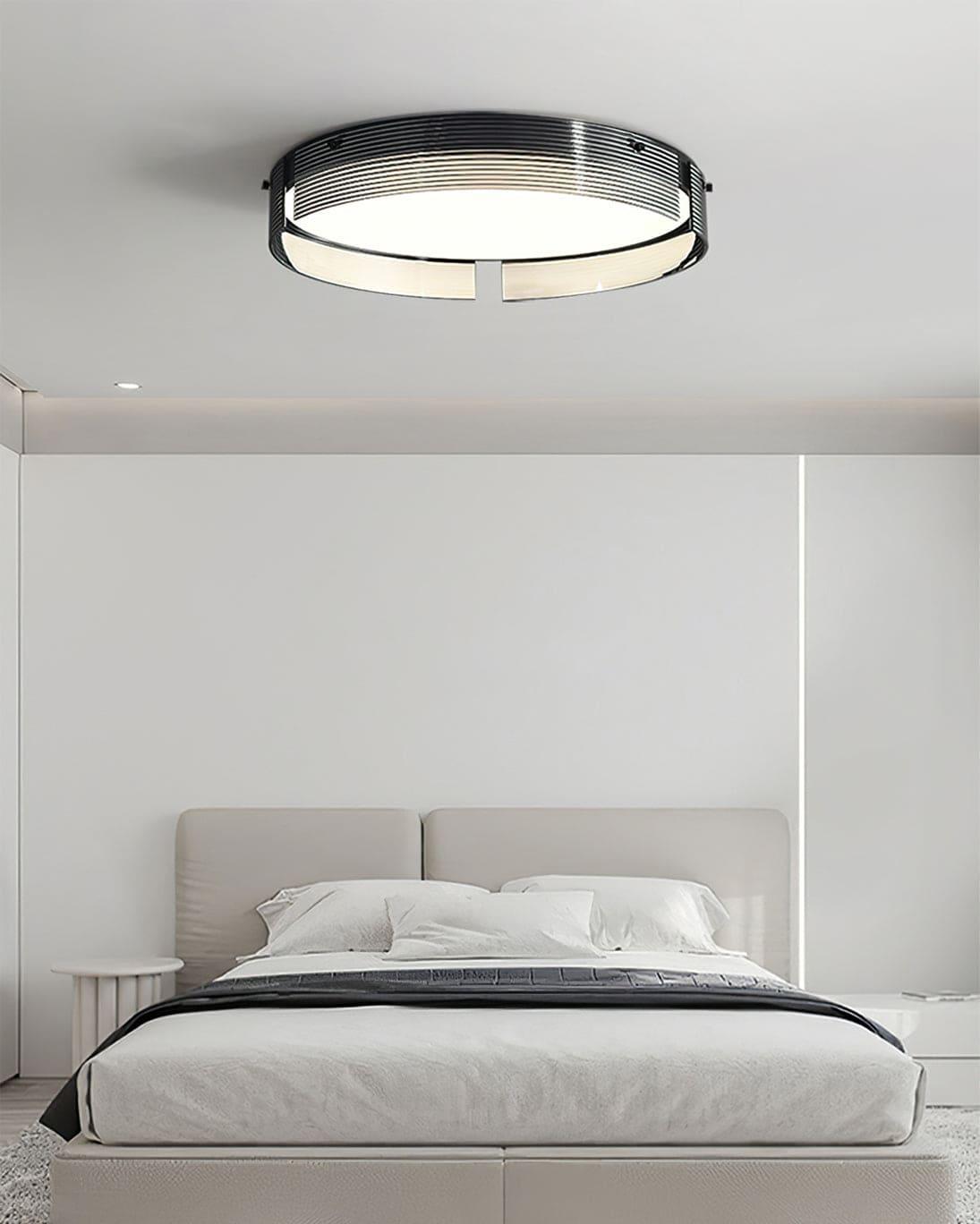 Stripe Brass Ceiling Lamp