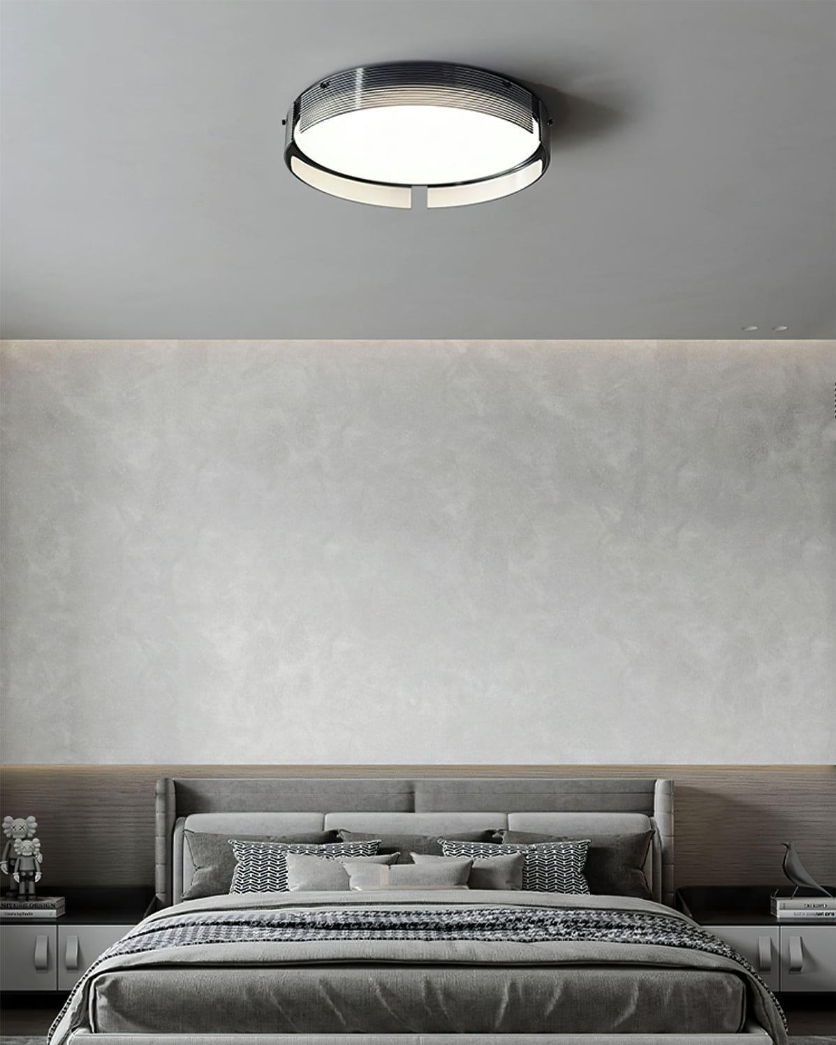 Stripe Brass Ceiling Lamp