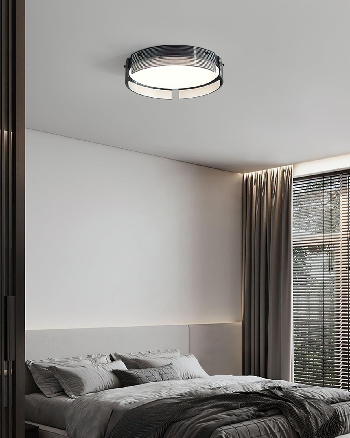 Stripe Brass Ceiling Lamp
